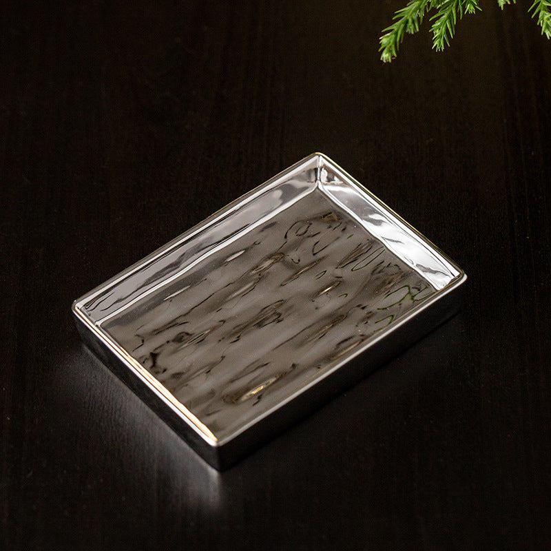 5 piece  Ceramic Gold  Bathroom Set