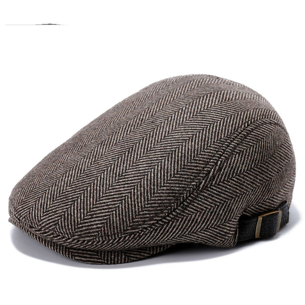 Men's Autumn And Winter Woolen  Beret