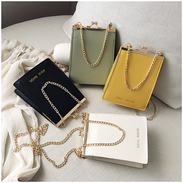 Crossbody bag clip bag summer box bag