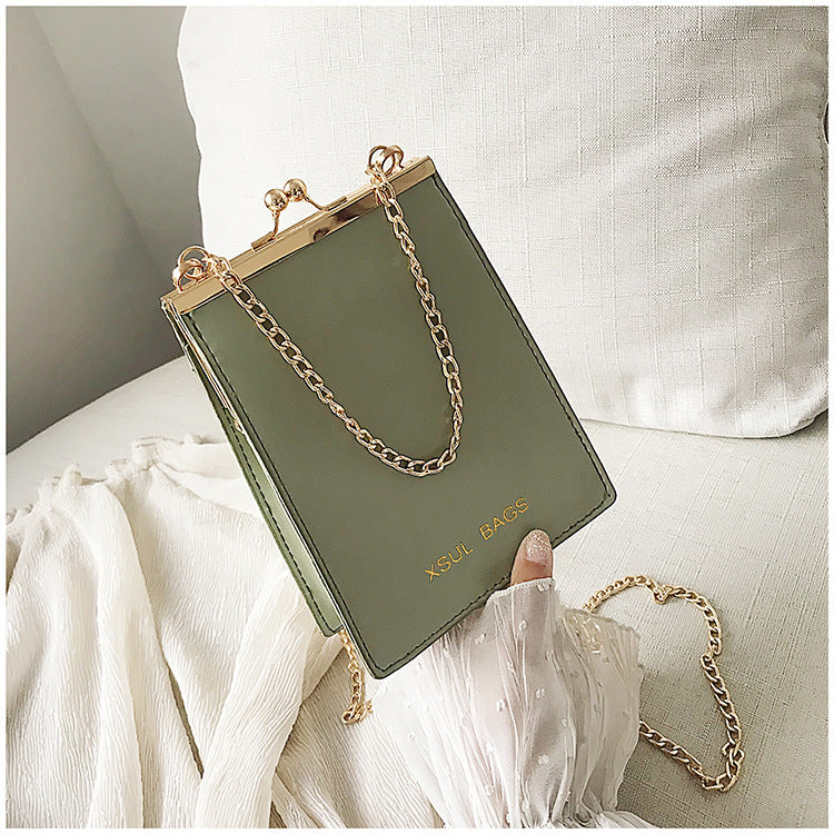 Crossbody bag clip bag summer box bag