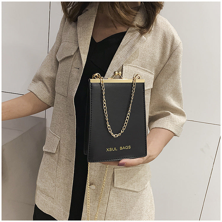 Crossbody bag clip bag summer box bag