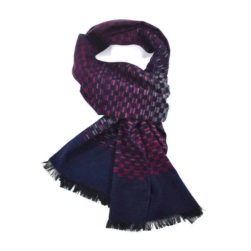 Men Silk brushed scarf