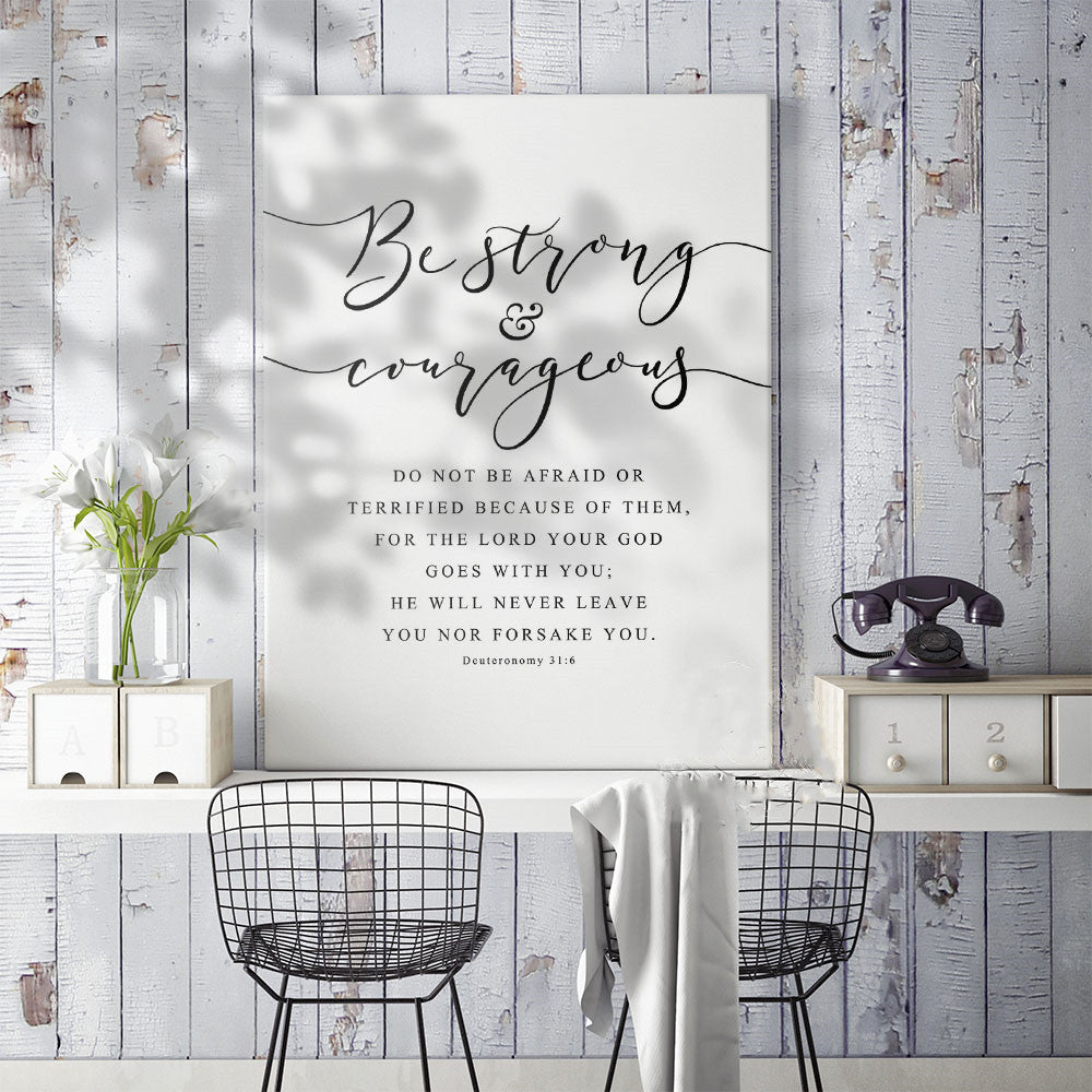 Bible Verse Wall Mural Poster