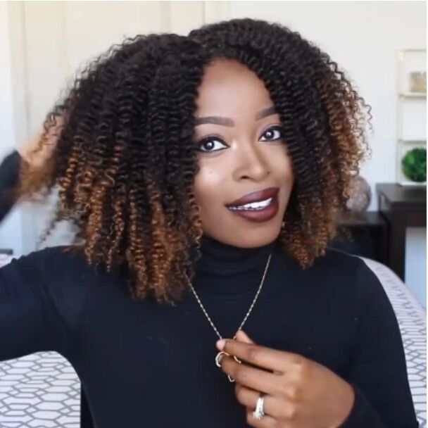 Short curly hair Wig