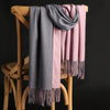 Double-Sided Women Winter Scarf.