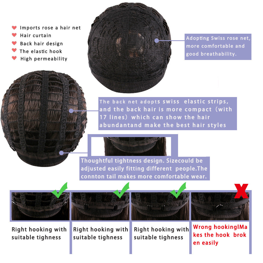 Women's Short Curly Hair Wigs