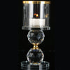 European Romantic Crystal Candle Holder