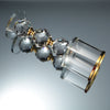 European Romantic Crystal Candle Holder