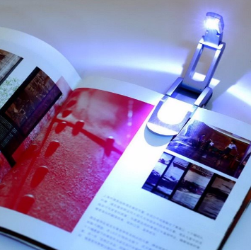 Reading light, book light,  folding book light,