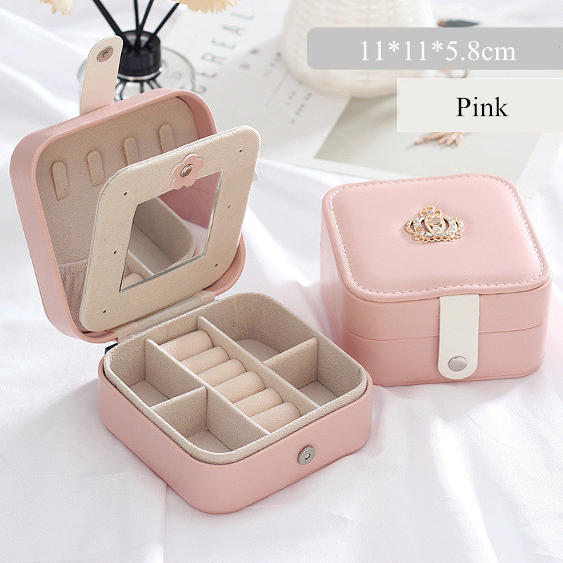 Portable  Travel Female Jewelry Box