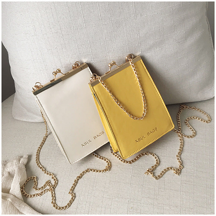 Crossbody bag clip bag summer box bag