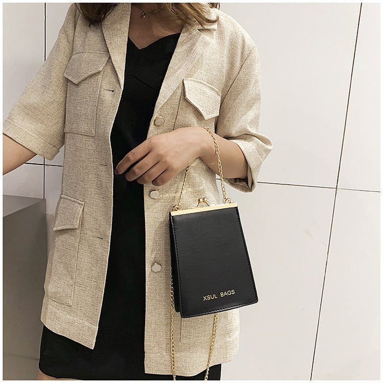 Crossbody bag clip bag summer box bag