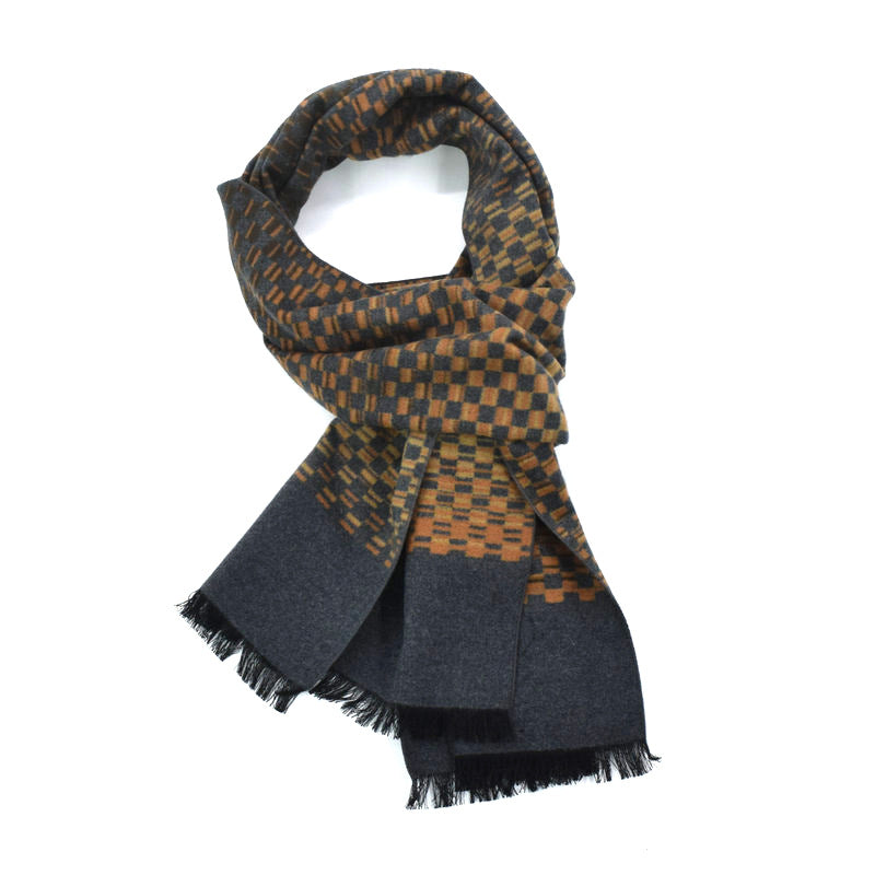 Men Silk brushed scarf