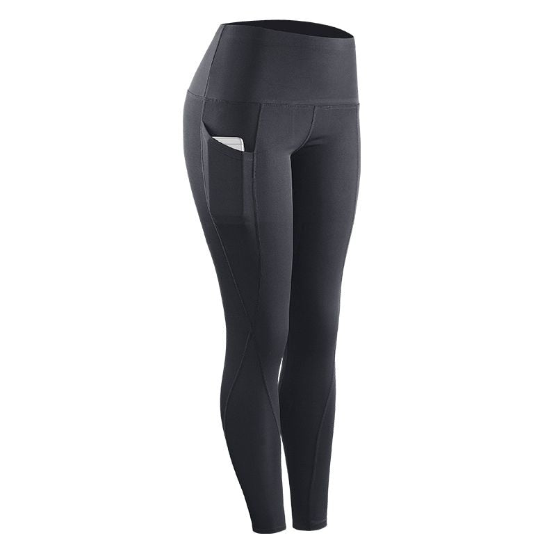 Women  Skinny Fitness Leggings Sportswear  with Pocket