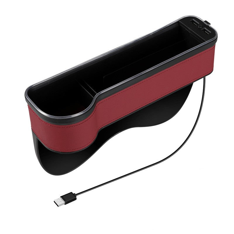 Car Seat  Storage Box With Charging