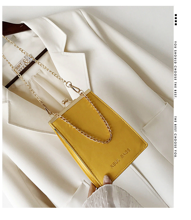 Crossbody bag clip bag summer box bag