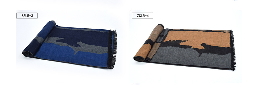 Men Silk brushed scarf