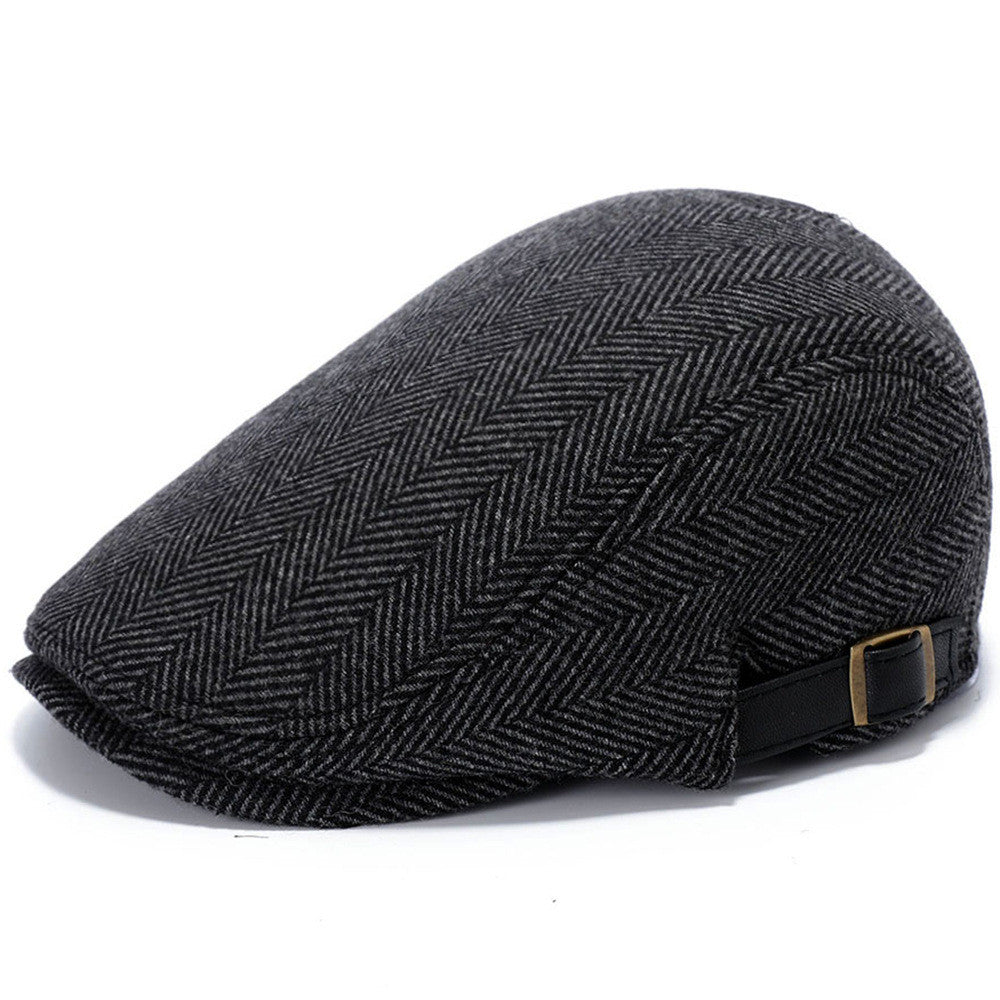 Men's Autumn And Winter Woolen  Beret