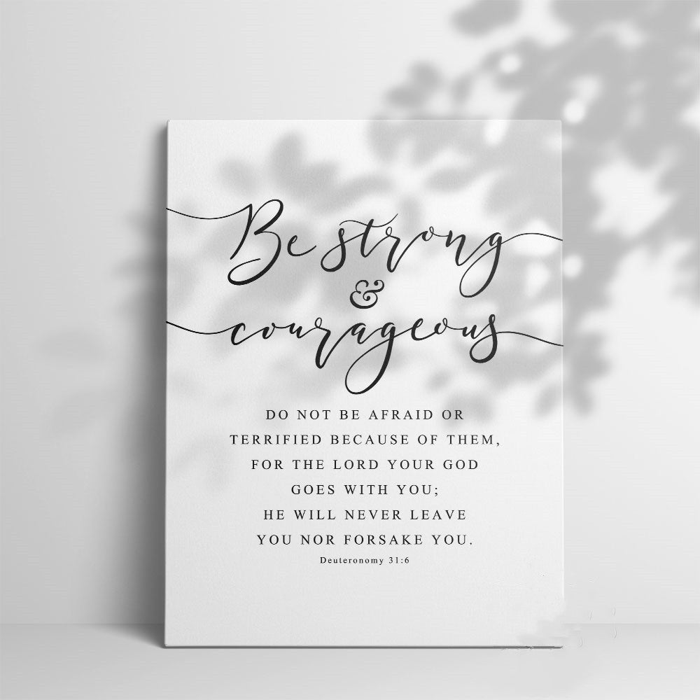 Bible Verse Wall Mural Poster