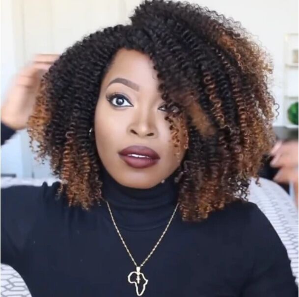 Short curly hair Wig