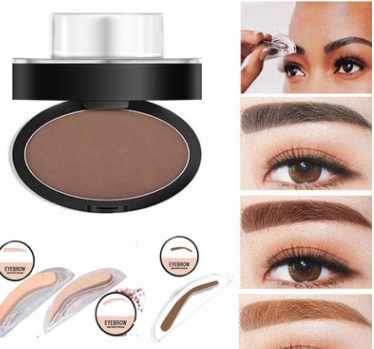 Eyebrow Powder Stamp Stencil Kit.