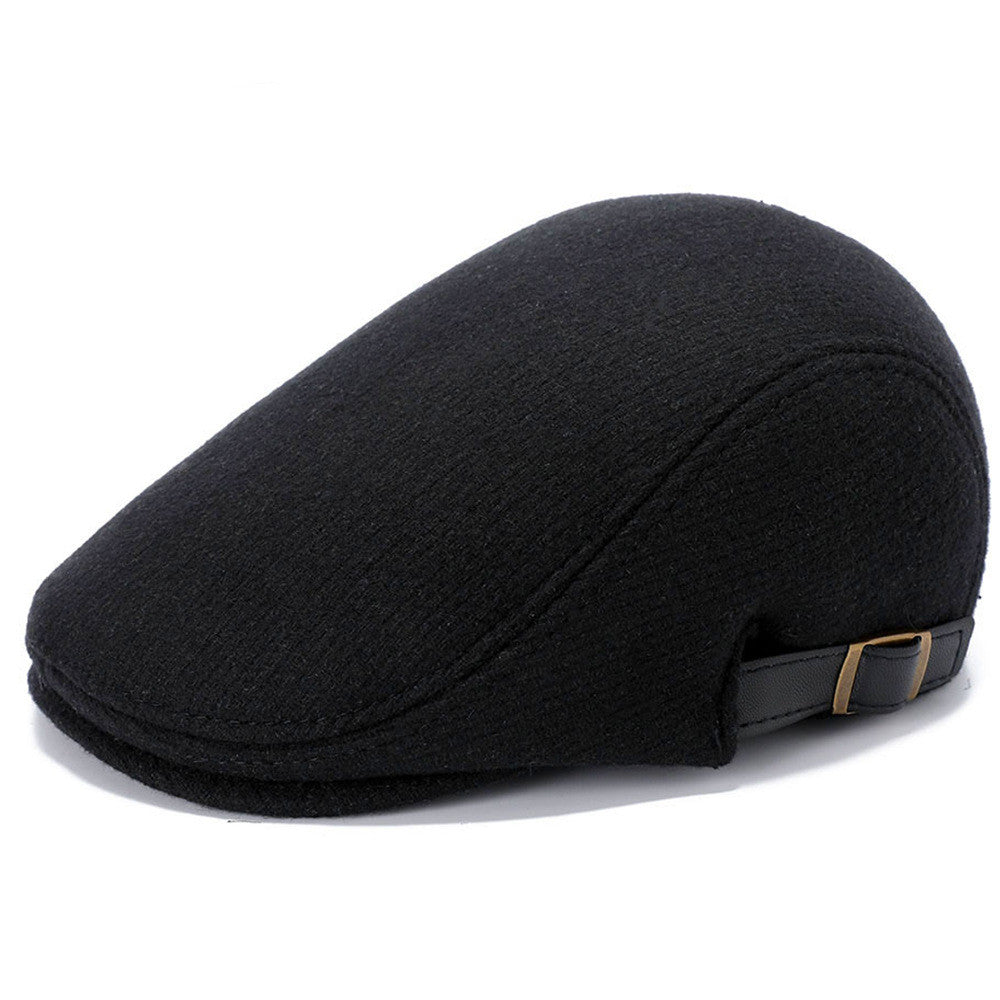 Men's Autumn And Winter Woolen  Beret