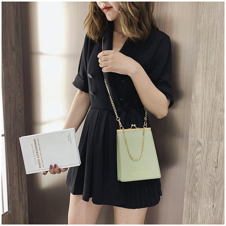 Crossbody bag clip bag summer box bag