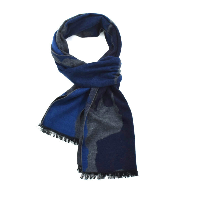 Men Silk brushed scarf