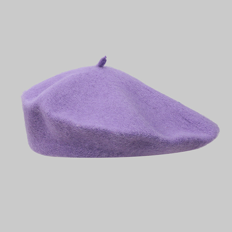 Vintage Casual Versatile Women's Dome Painter Hat
