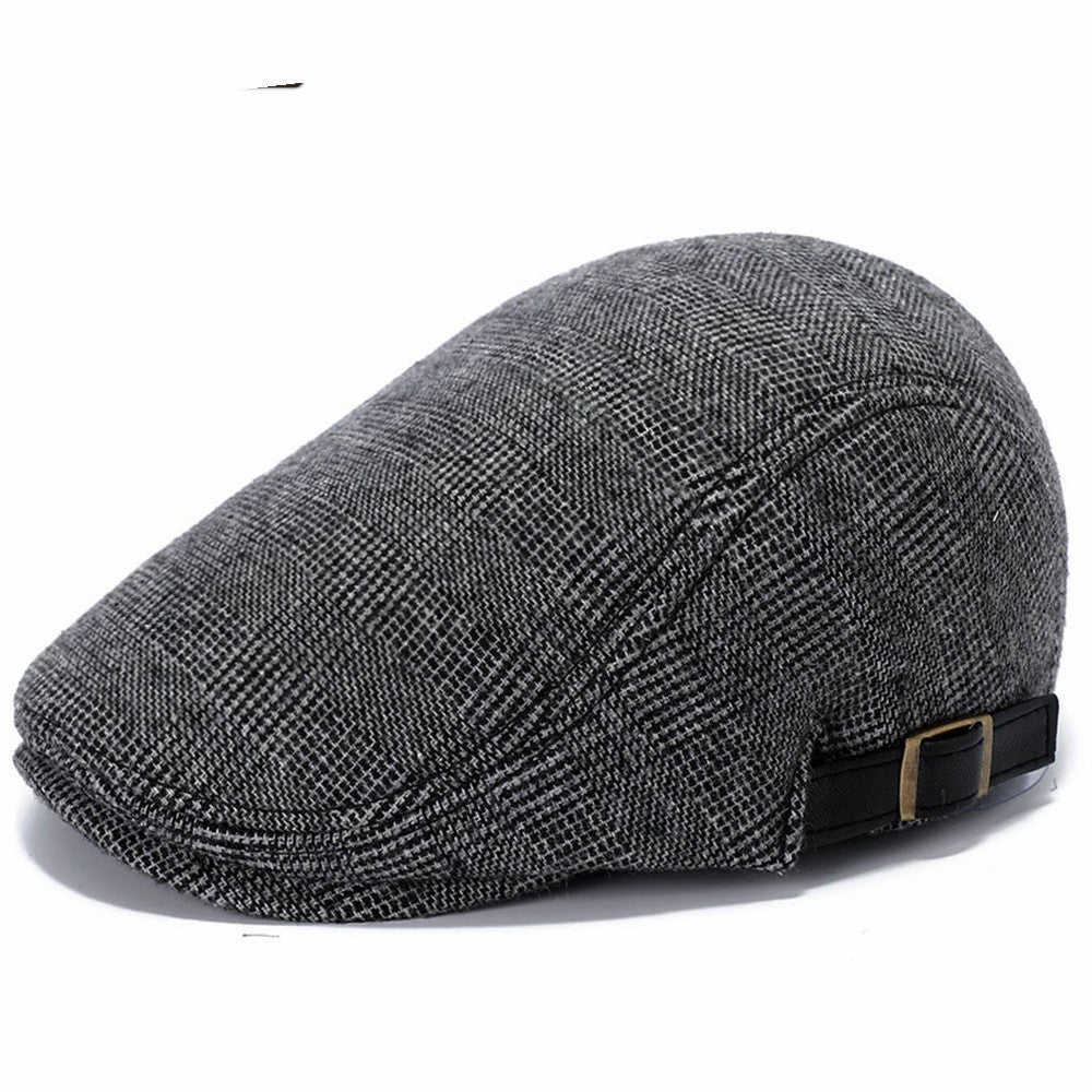 Men's Autumn And Winter Woolen  Beret