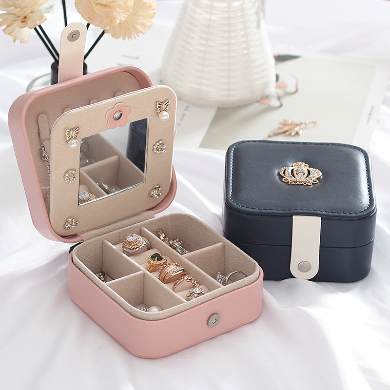 Portable  Travel Female Jewelry Box