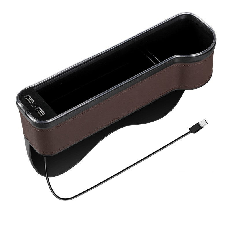 Car Seat  Storage Box With Charging