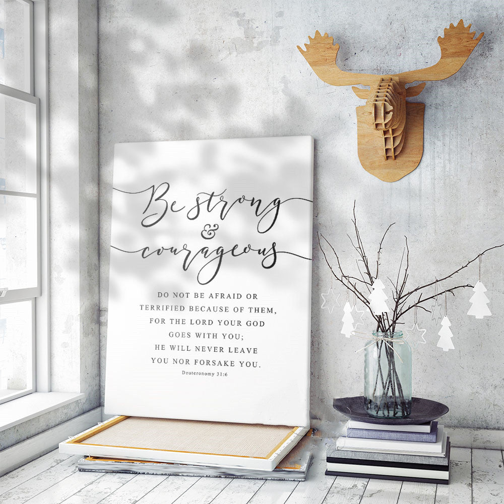 Bible Verse Wall Mural Poster
