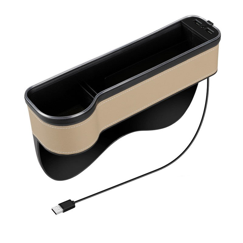 Car Seat  Storage Box With Charging