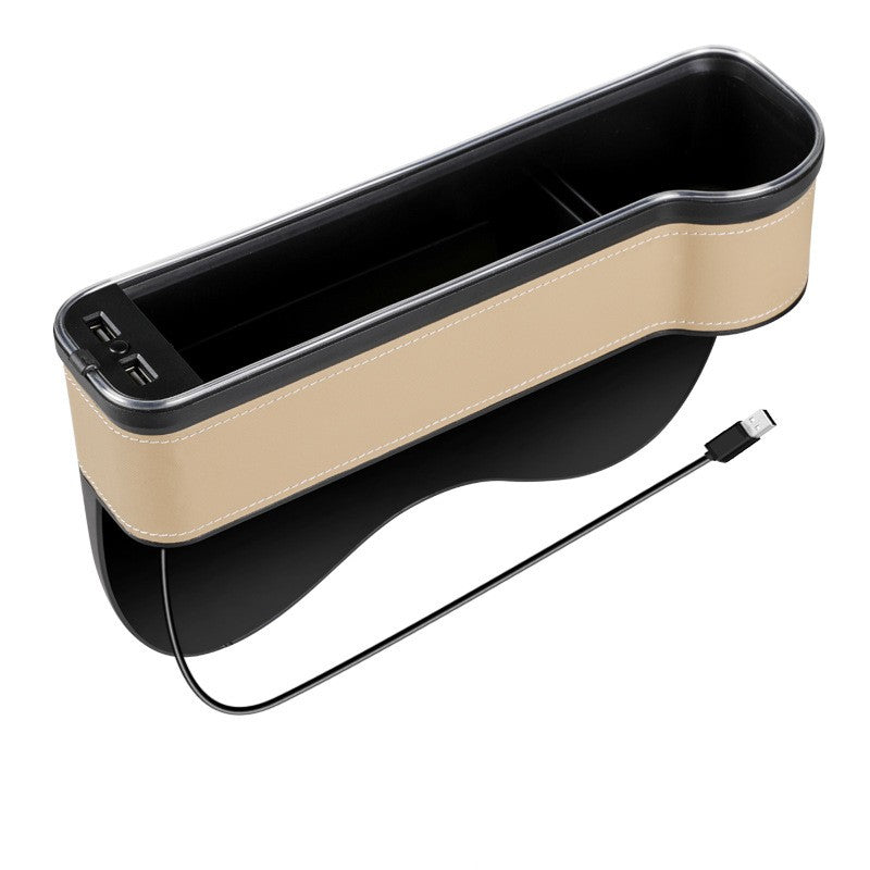 Car Seat  Storage Box With Charging