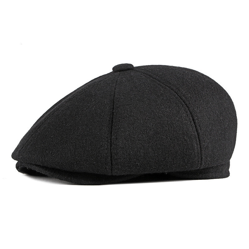 Men's Cap With Warm Ear Protection Beret