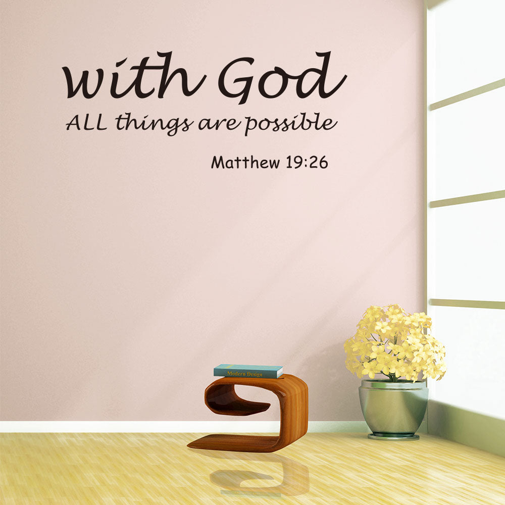 Bible  Wall Stickers : Living Room , Bedroom , Background Wall  and Decoration